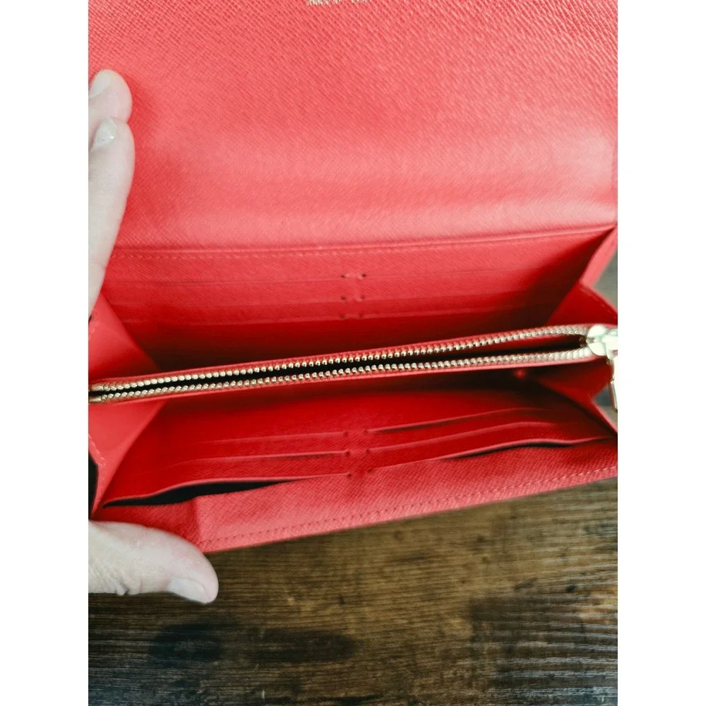 Louis Vuitton Monogram Totem Sarah Wallet Flamingo Limited Ed.